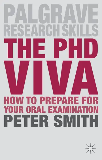 Cover of The PhD Viva