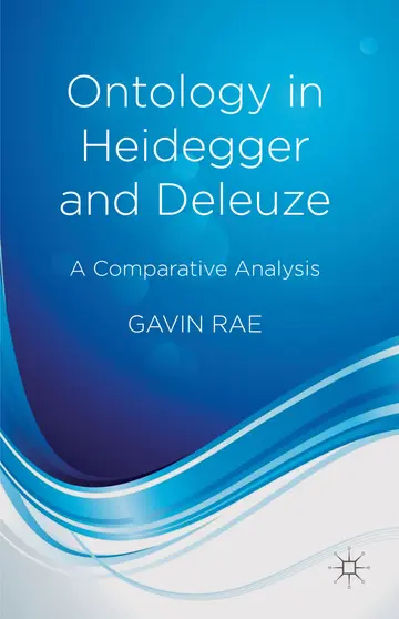 Cover of Ontology in Heidegger and Deleuze