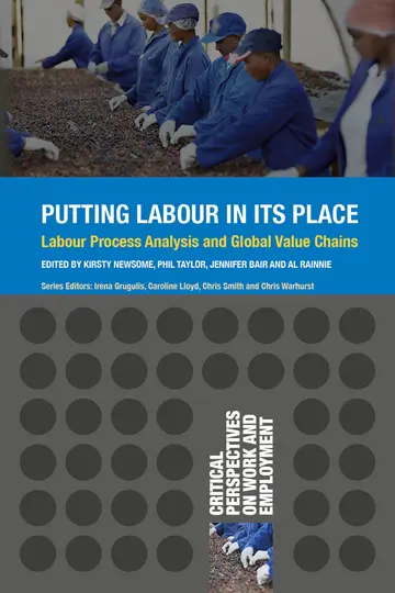 Cover of Putting Labour in its Place