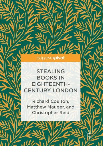 Cover of Stealing Books in Eighteenth-Century London