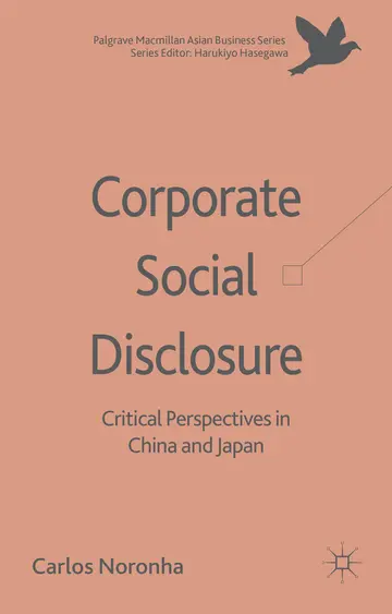 Cover of Corporate Social Disclosure