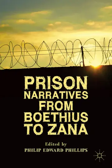 Cover of Prison Narratives from Boethius to Zana