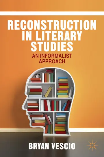 Cover of Reconstruction in Literary Studies