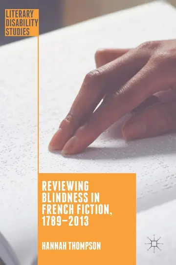 Cover of Reviewing Blindness in French Fiction, 1789–2013