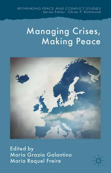 Cover of Managing Crises, Making Peace