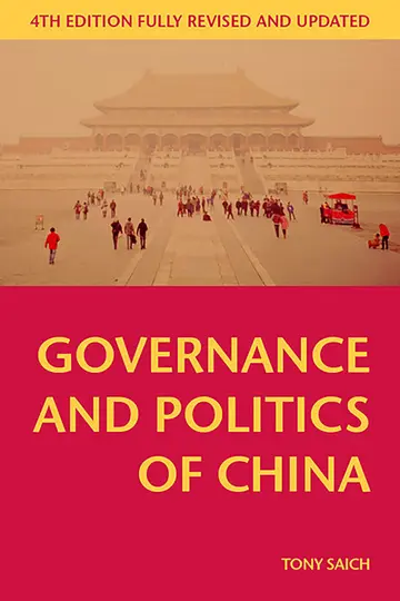 Cover of Governance and Politics of China