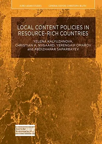 Cover of Local Content Policies in Resourcerich Countries