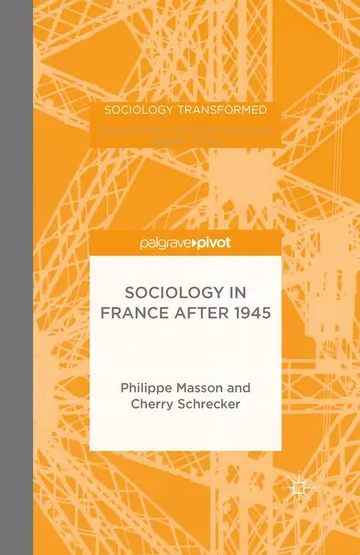 Cover of Sociology in France after 1945