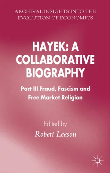Cover of Hayek