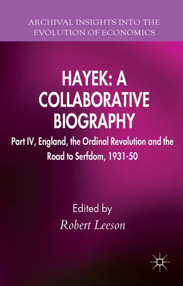 Cover of Hayek