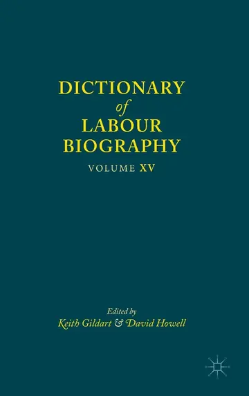 Cover of Dictionary of Labour Biography