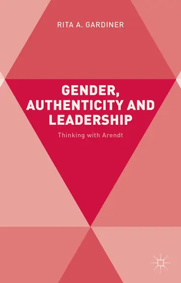 Cover of Gender, Authenticity and Leadership