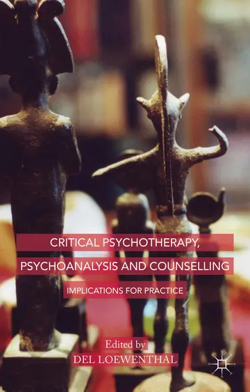 Cover of Critical Psychotherapy, Psychoanalysis and Counselling