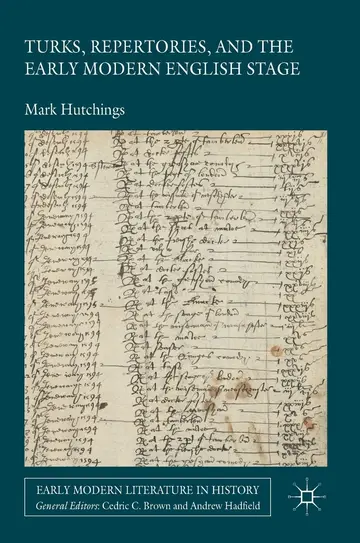 Cover of Turks, Repertories, and the Early Modern English Stage