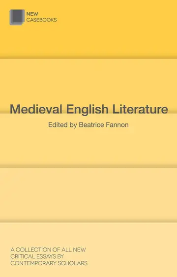 Cover of Medieval English Literature