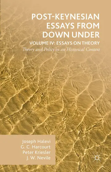 Cover of Post-Keynesian Essays from Down Under Volume IV