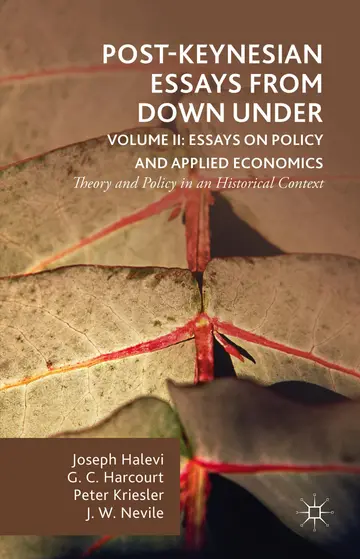 Cover of Post-Keynesian Essays from Down Under Volume II