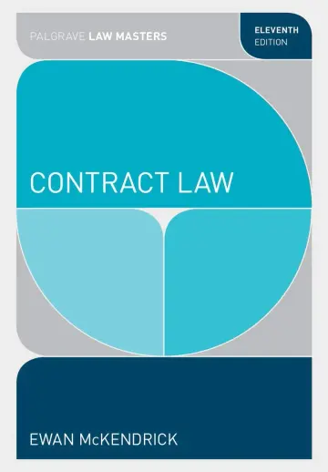 Cover of Contract Law