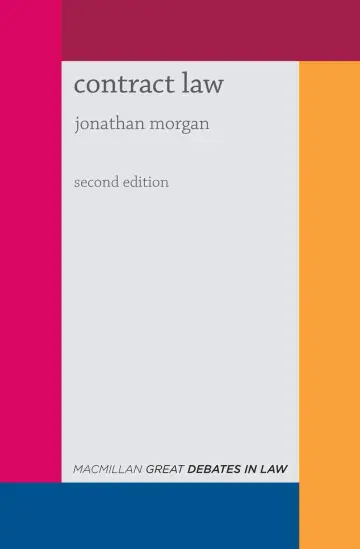 Cover of Great Debates in Contract Law