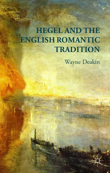 Cover of Hegel and the English Romantic Tradition