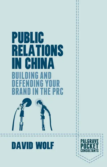 Cover of Public Relations in China