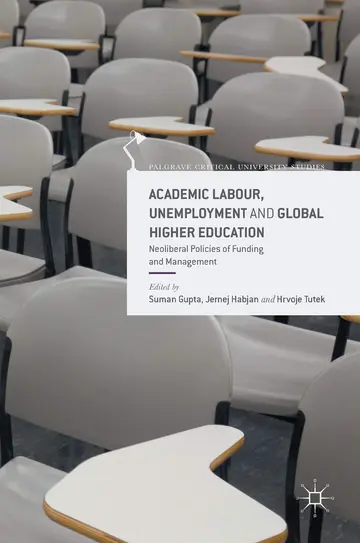 Cover of Academic Labour, Unemployment and Global Higher Education