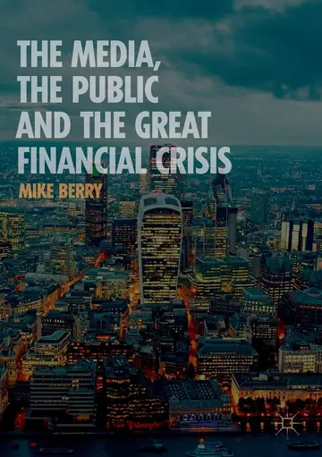 Cover of The Media, the Public and the Great Financial Crisis