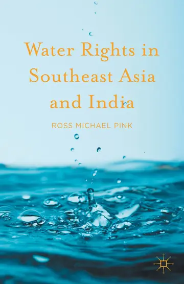 Cover of Water Rights in Southeast Asia and India
