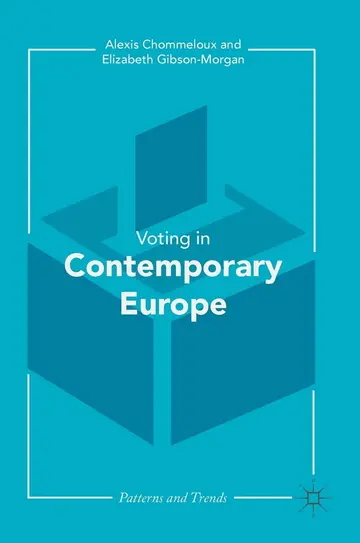 Cover of Contemporary Voting in Europe