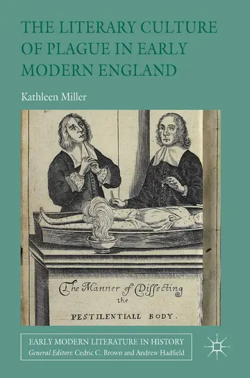 Cover of The Literary Culture of Plague in Early Modern England