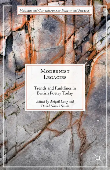Cover of Modernist Legacies