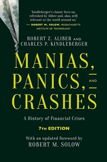 Cover of Manias, Panics, and Crashes