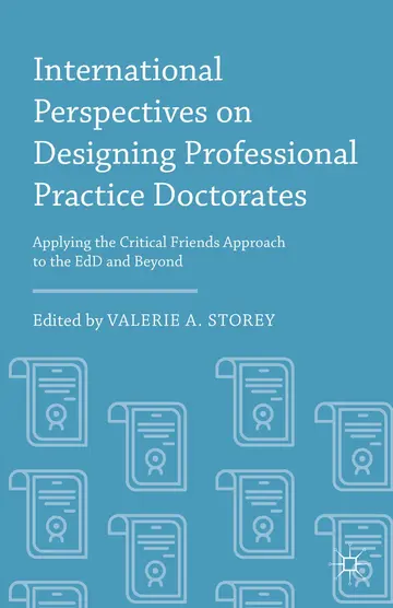 Cover of International Perspectives on Designing Professional Practice Doctorates