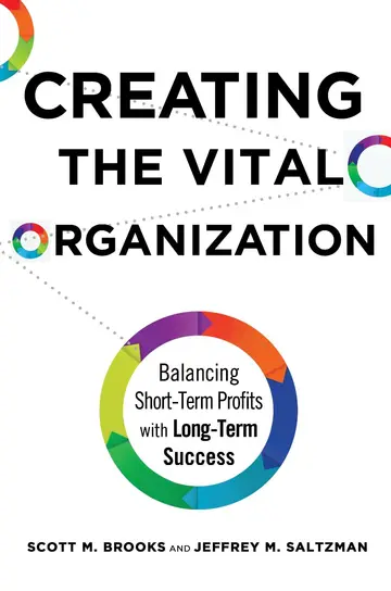 Cover of Creating the Vital Organization