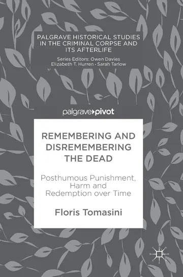 Cover of Remembering and Disremembering the Dead