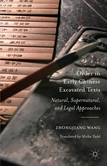 Cover of Order in Early Chinese Excavated Texts