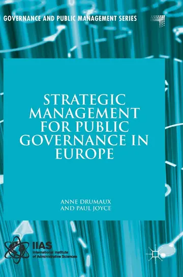 Cover of Strategic Management for Public Governance in Europe