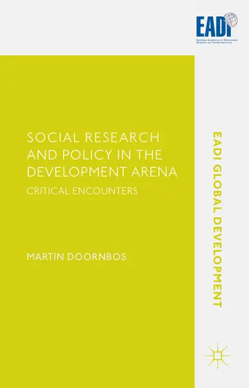 Cover of Social Research and Policy in the Development Arena