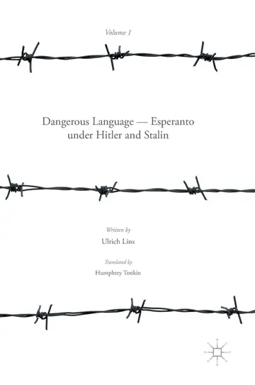 Cover of Dangerous Language ― Esperanto under Hitler and Stalin