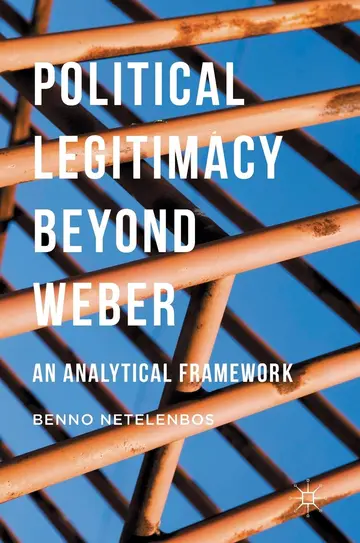 Cover of Political Legitimacy beyond Weber