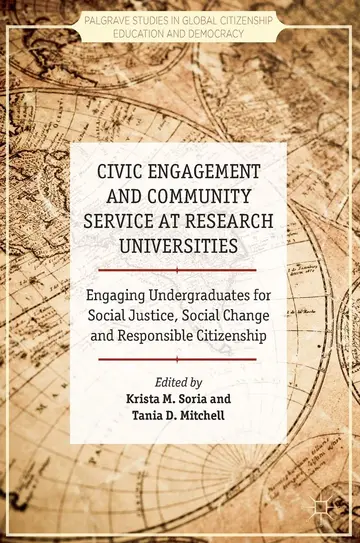 Cover of Civic Engagement and Community Service at Research Universities