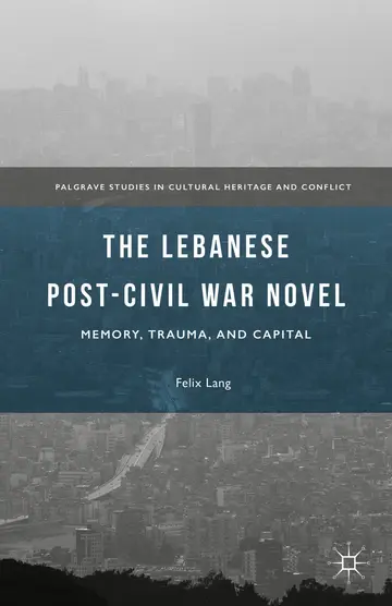 Cover of The Lebanese Post-Civil War Novel