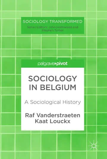 Cover of Sociology in Belgium