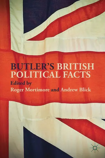 Cover of Butler's British Political Facts