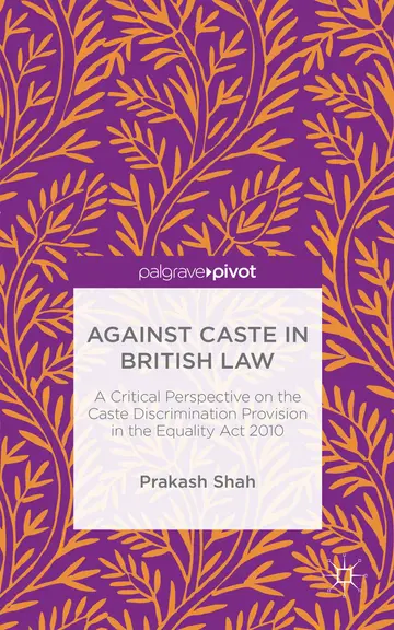 Cover of Against Caste in British Law