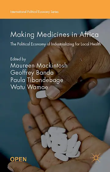 Cover of Making Medicines in Africa