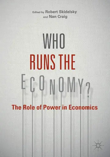 Cover of Who Runs the Economy?