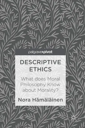 Cover of Descriptive Ethics