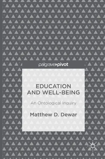 Cover of Education and Well-Being