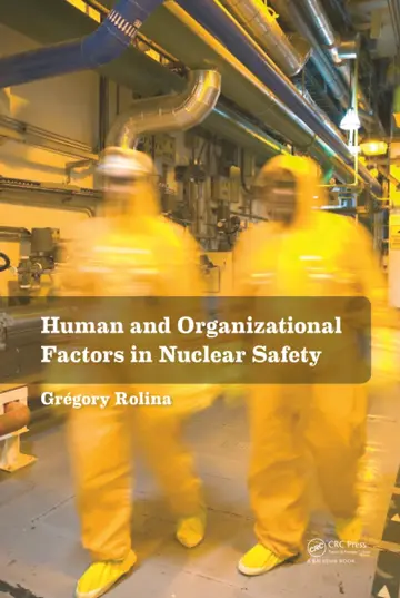Cover of Human and Organizational Factors in Nuclear Safety